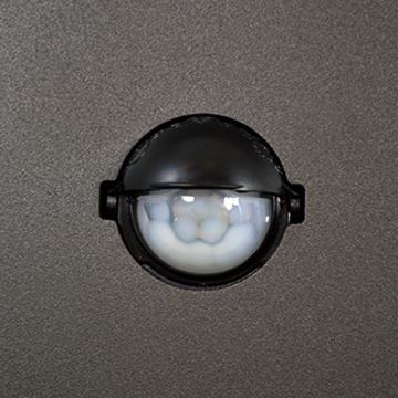 Vonkajšia lampa so senzorom NEW YORK 1xE27/12W/230V IP44 44 cm antracit
