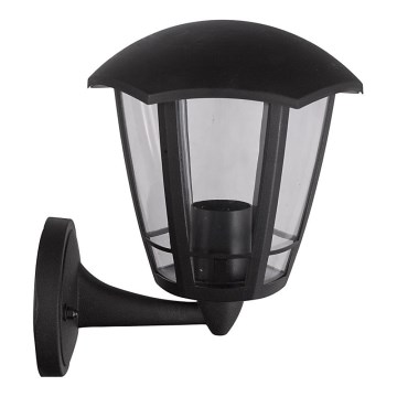 Vonkajšia nástenná lampa 1xE27/42W/230V IP44 čierna