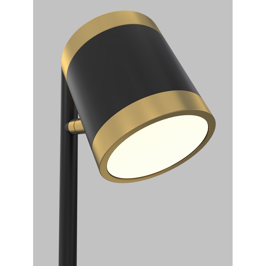 Wofi 8003-104S - LED Stmievateľná stolná lampa TOULOUSE LED/10W/230V čierna/zlatá