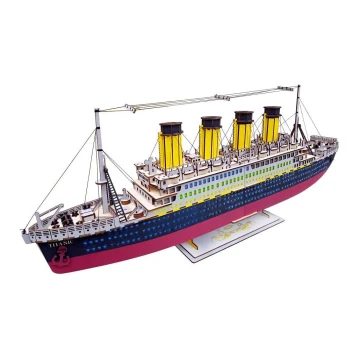 Woodcraft - Drevené 3D puzzle Titanic