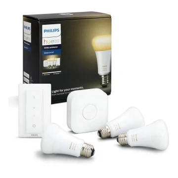 Základná sada Philips Hue WHITE AMBIANCE 3xE27/9,5W/230V