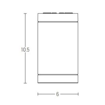 Zambelis E220 - Vonkajšie bodové svietidlo 1xGU10/7W/230V IP54 biela