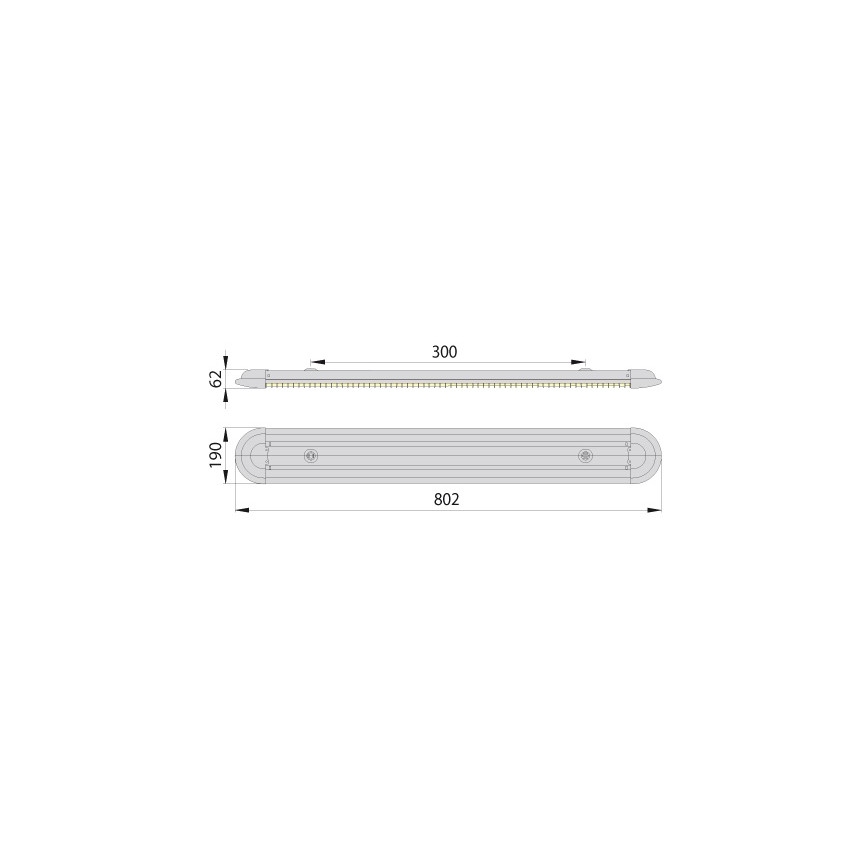 Žiarivkové svietidlo ECO T8 2xG13/18W/230V