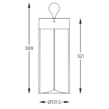 Zuma Line - LED Stmievateľná nabíjacia stolná lampa LED/1,2W/230V šedá IP54