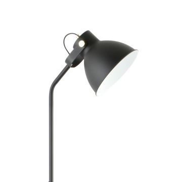 Zuma Line - Stojacia lampa 1xE27/40W/230V čierna