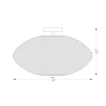 Zuma Line - Prisadený luster 1xE27/40W/230V čierna